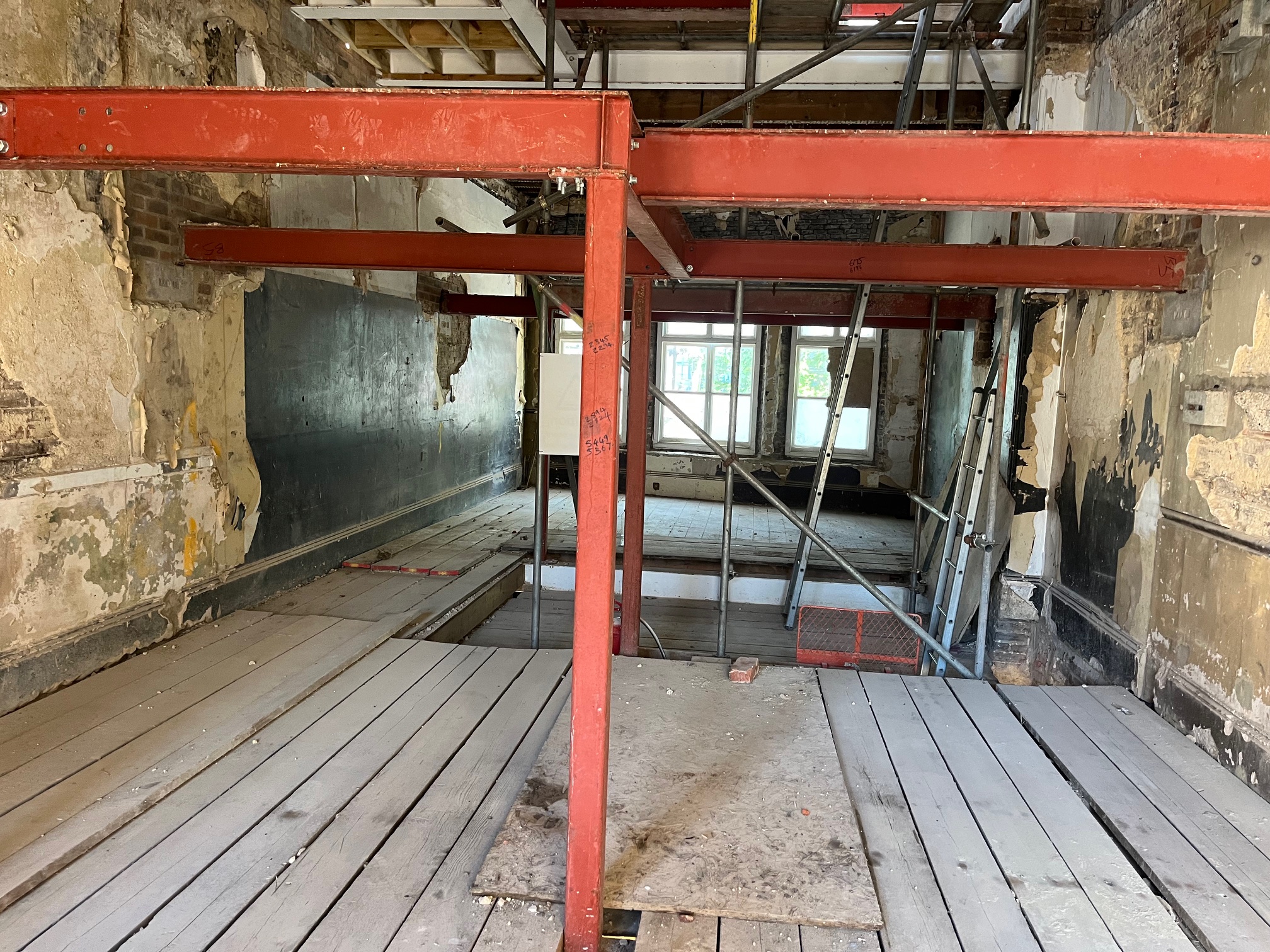 Portsmouth Guildhall Construction