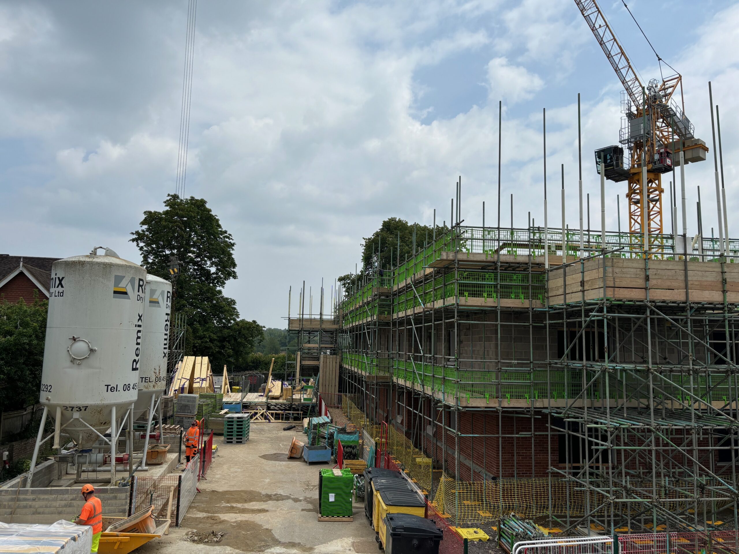 McCarthy & Stone construction in Liphook