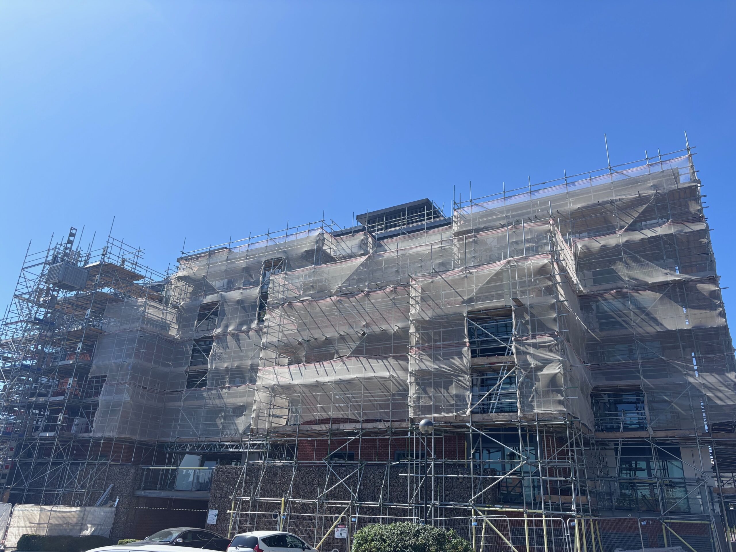 Taylor Wimpey Rope construction in Quays Gosport