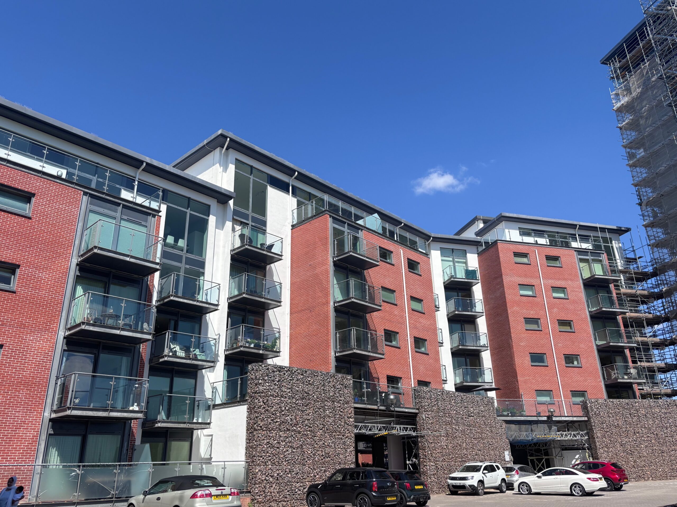 Taylor Wimpey Rope construction in Quays Gosport