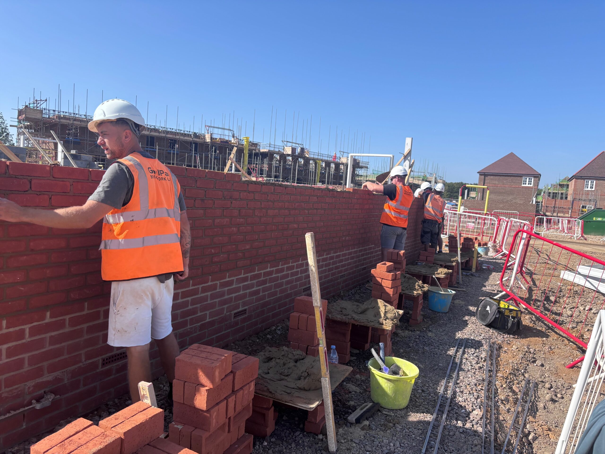 Welbourne Estate construction with Pye Homes