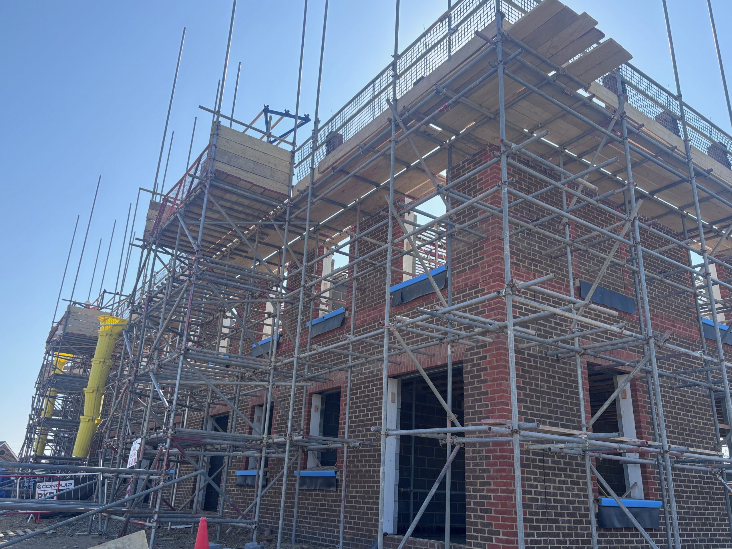 Welbourne Estate construction with Pye Homes
