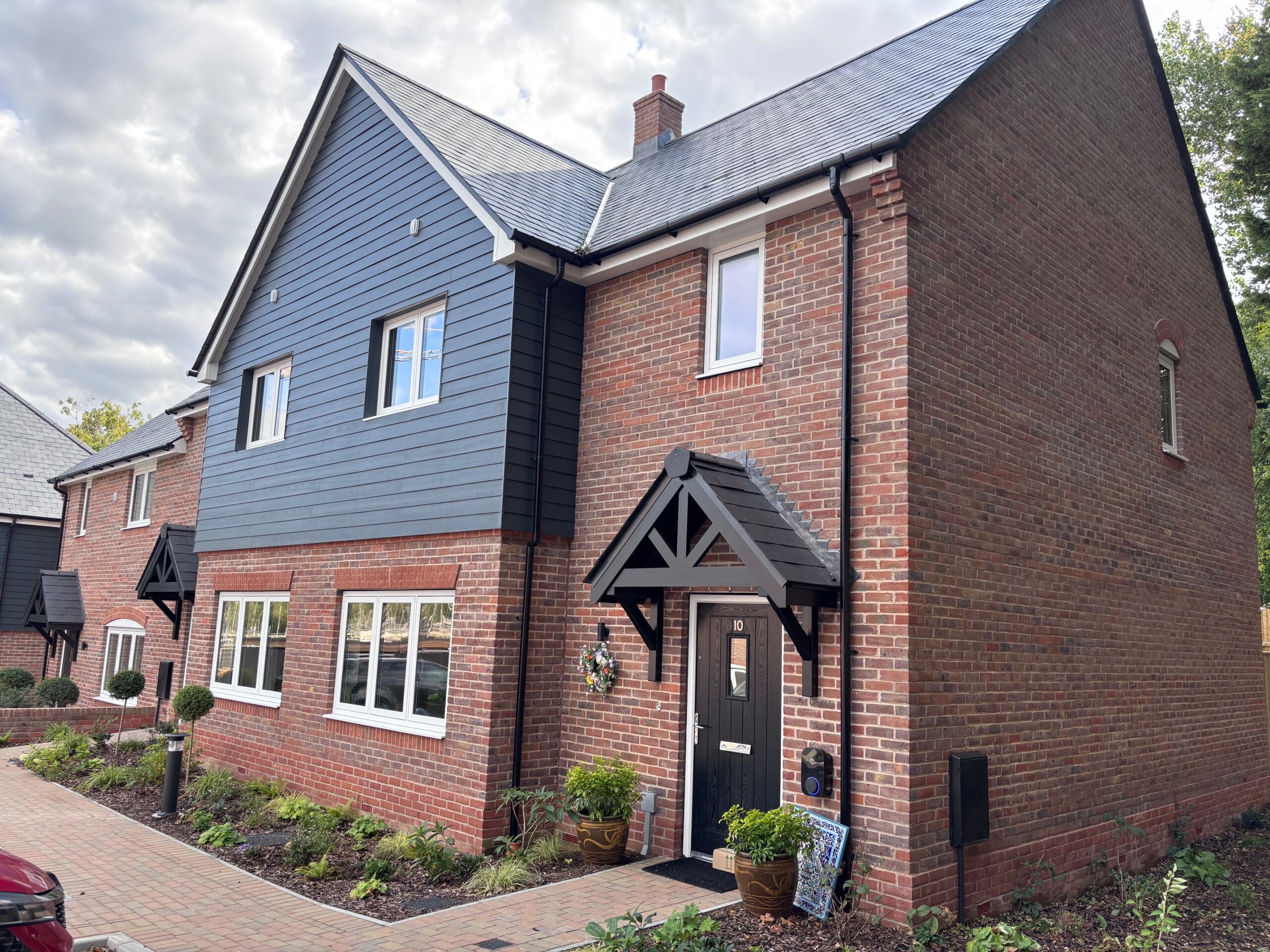 Abbey Mill – Bishops Waltham 3 Abbey Mill - Bishops Waltham finished house construction